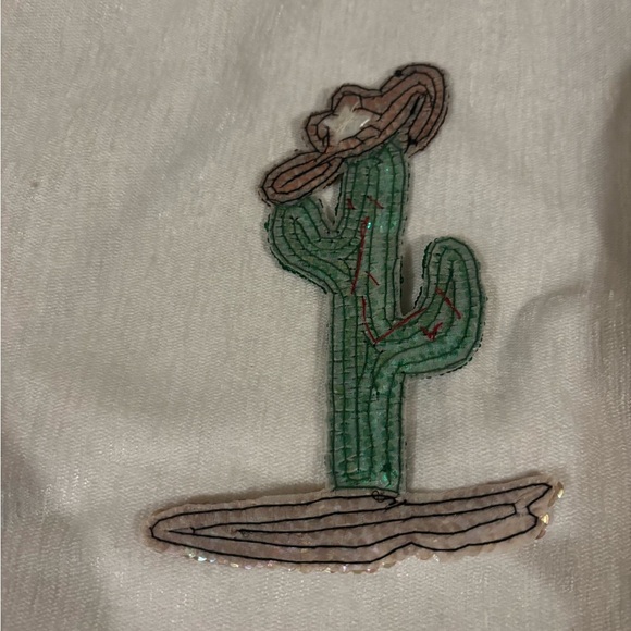 Vintage Sequin Cactus Patch - Picture 2 of 5